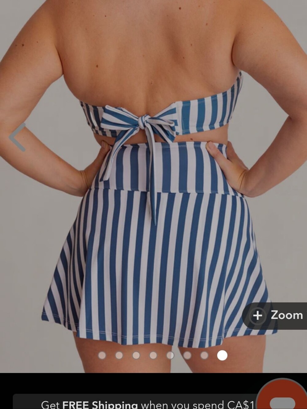 Shapermint Halter Bikini Swim Set w/ Skirt Bottom Plus Size NWT OR Wore Once - Picture 10 of 16
